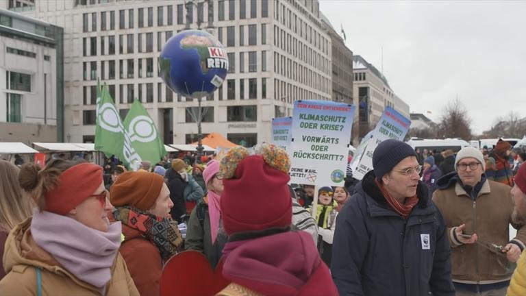 Klimaschutz Demo