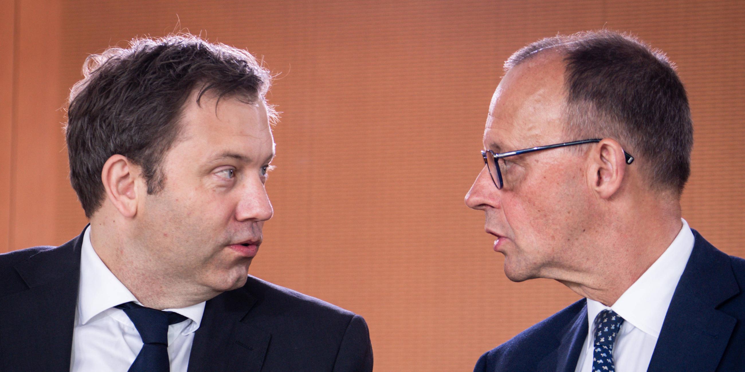Lars Klingbeil und Friedrich Merz