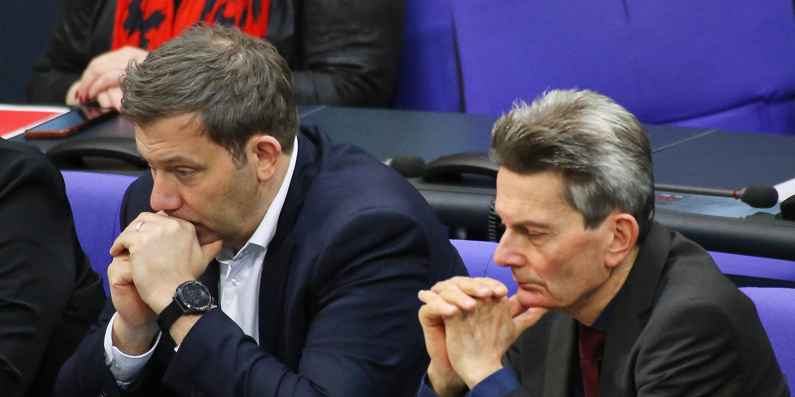 Lars Klingbeil und Rolf Mützenich
