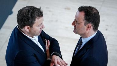 Klingbeil im Gespräch mit Spahn
