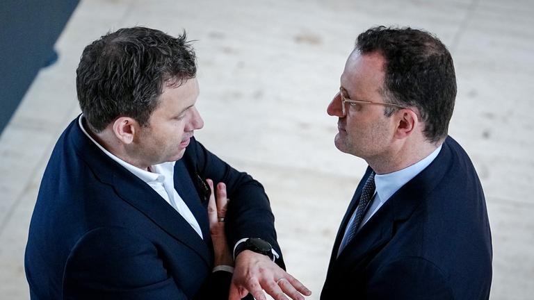 Klingbeil im Gespräch mit Spahn