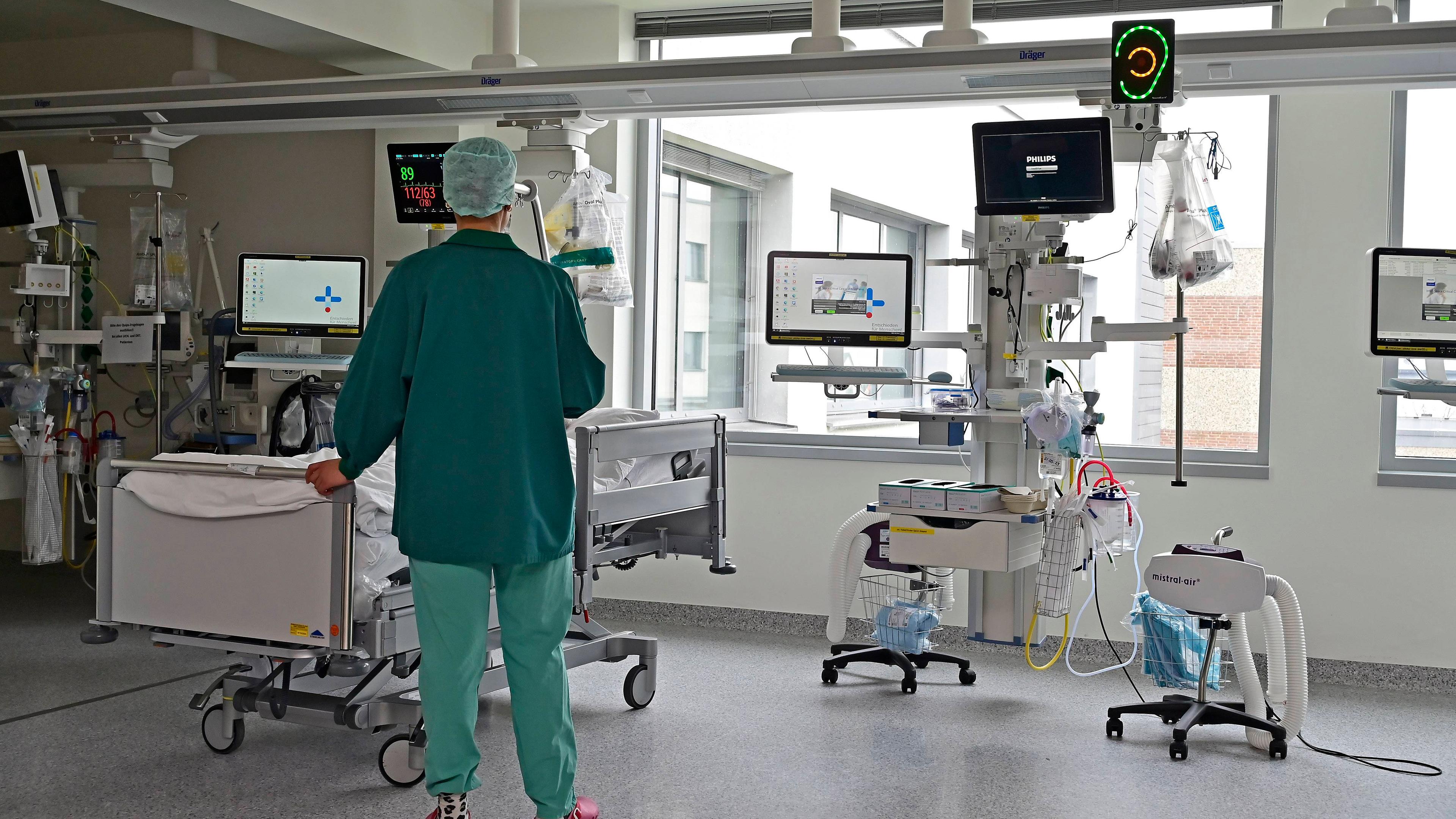 Blick in eine Intensivstation