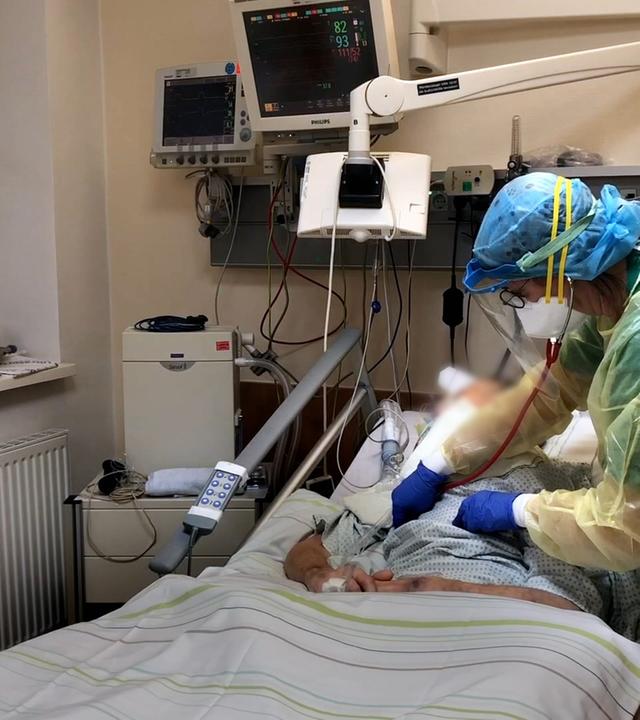 Intensivstation in den Ruppiner Kliniken