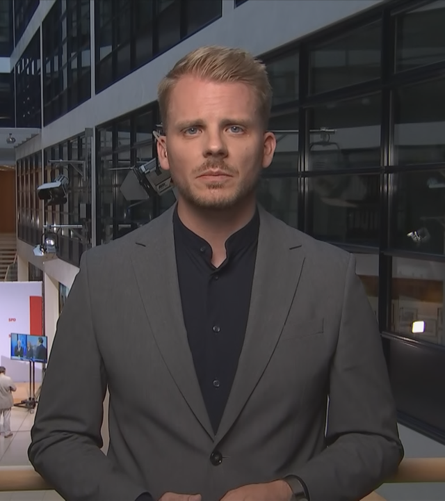 SPD-Generalsekretär Tim Klüssendorf mit einer Reaktion zur Landtagswahl in Sachsen-Anhalt.