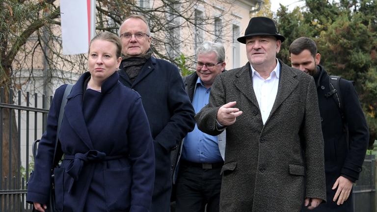 Beginn Koalitionsverhandlungen von SPD und BSW in Brandenburg