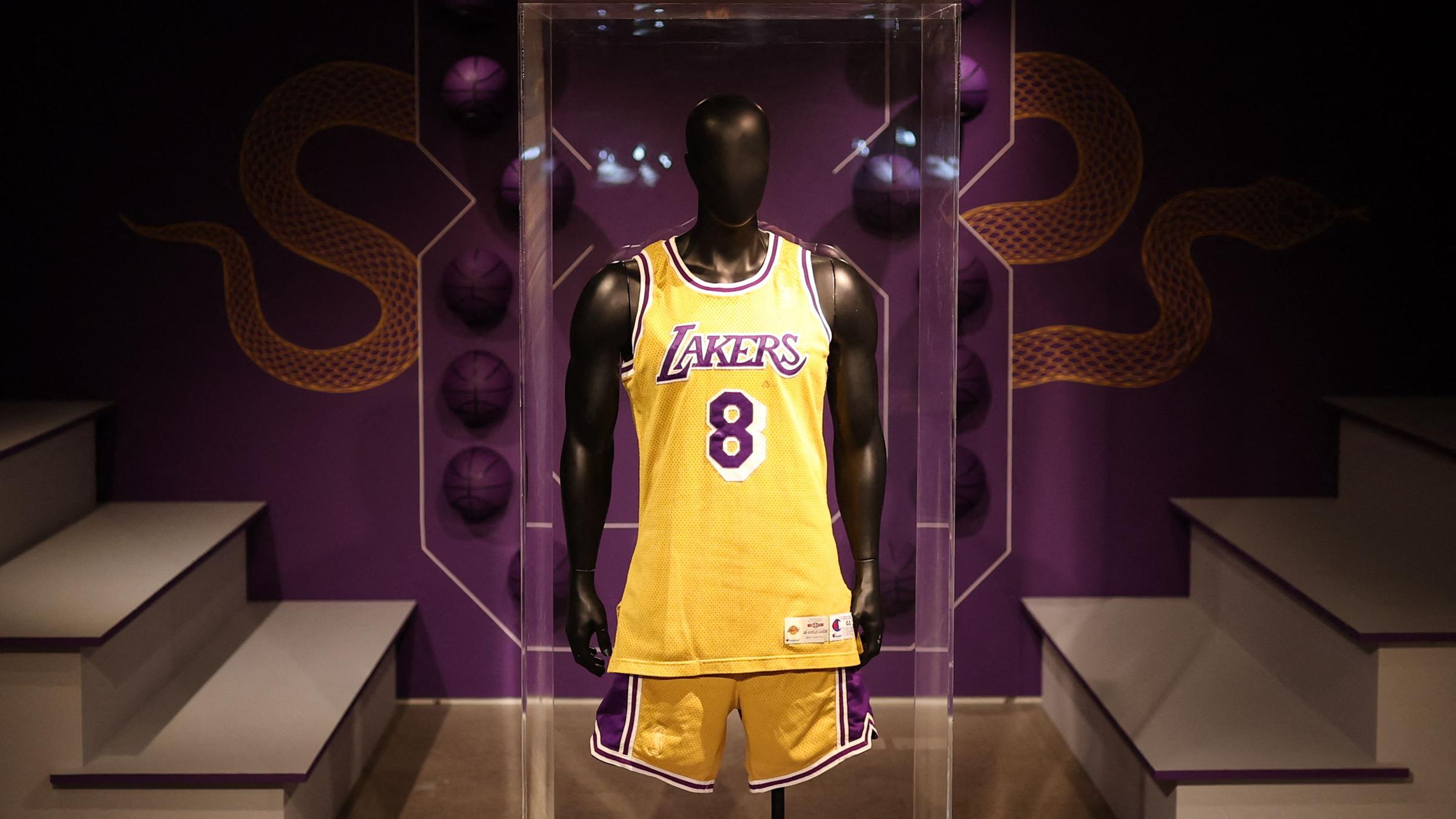Kobe Bryants Los Angeles Lakers Trikot