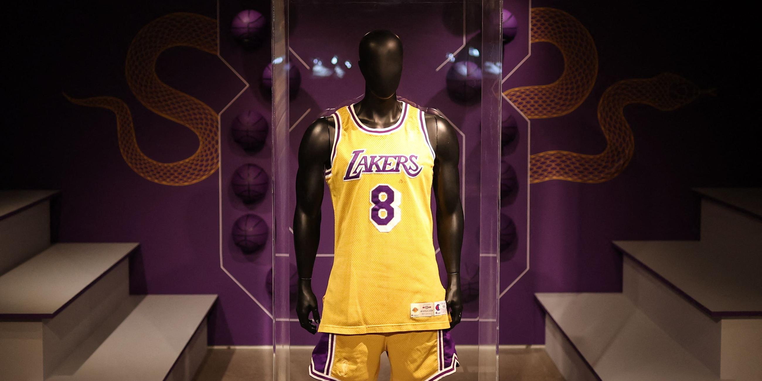 Kobe Bryants Los Angeles Lakers Trikot
