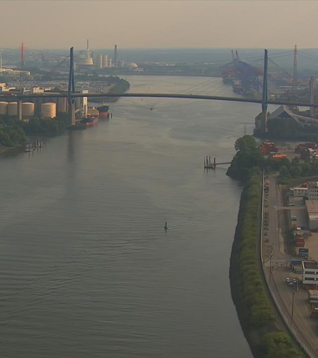 Köhlbrandbrücke in Hamburg