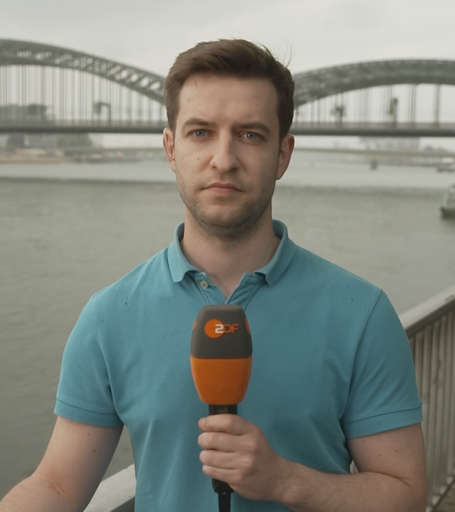 ZDF-Reporter Markus Aust berichtet aus Köln.