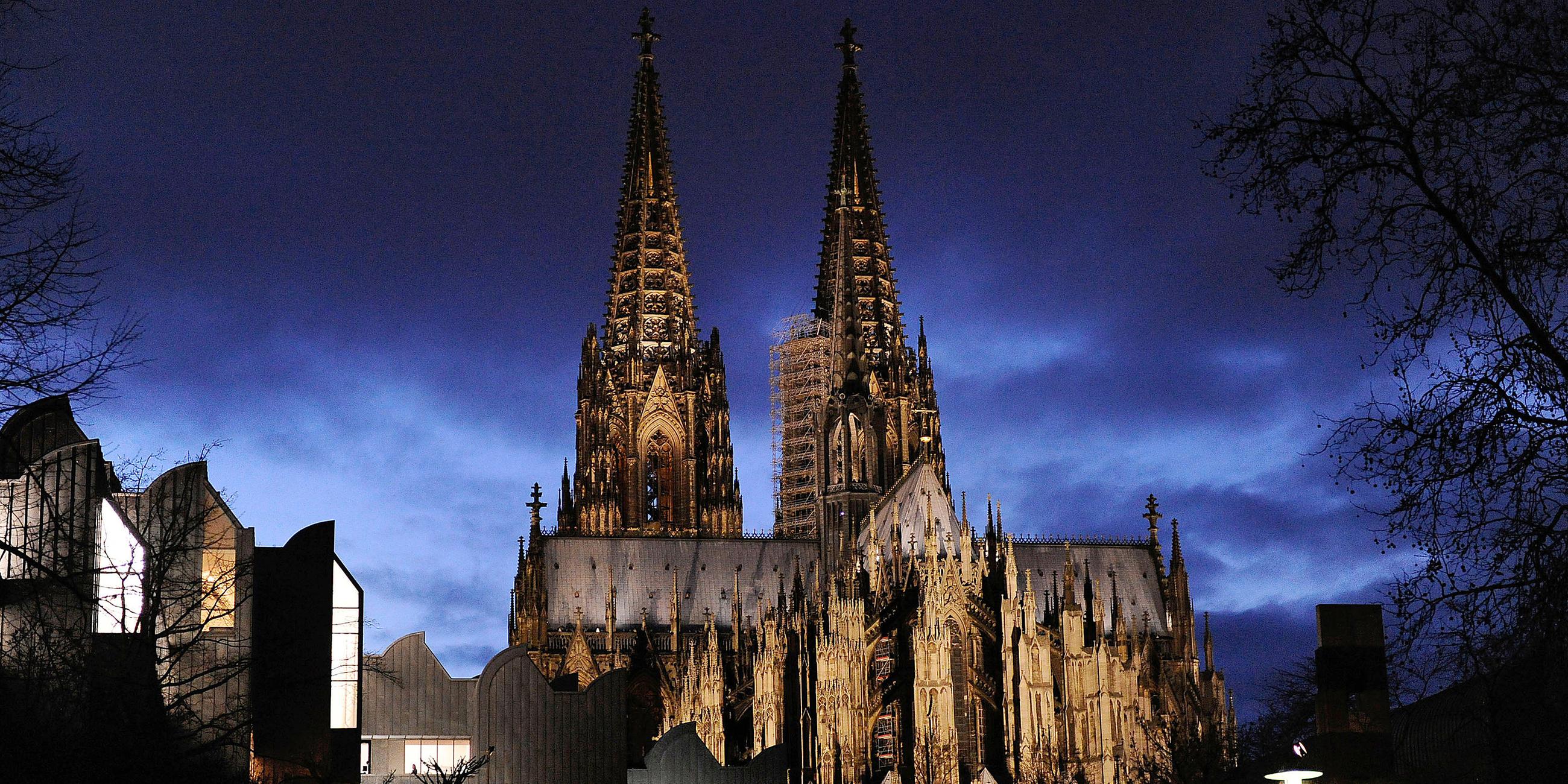 Kölner Dom bei Nacht