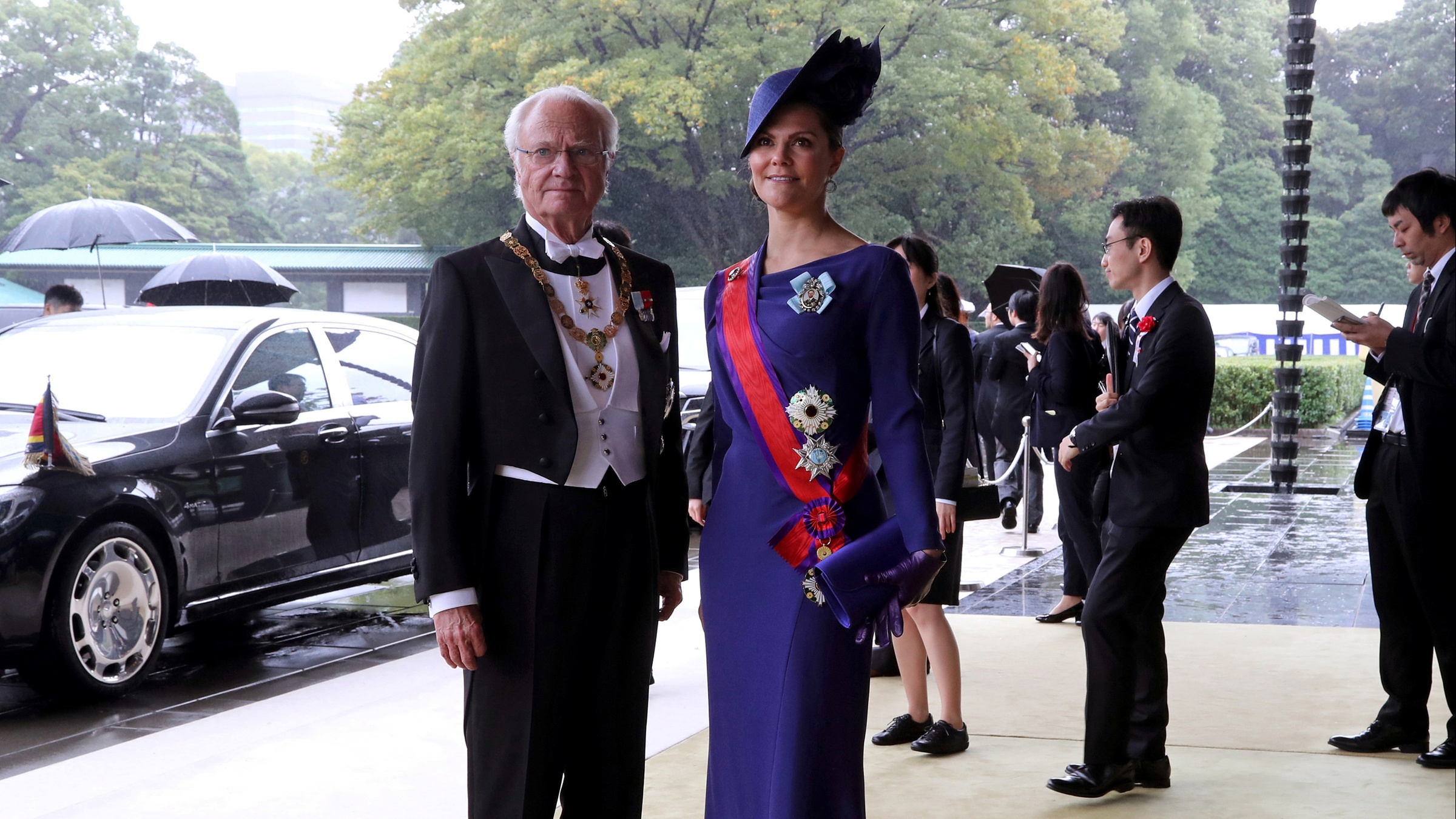 König Carl XVI. Gustaf und Prinzessin Victoria