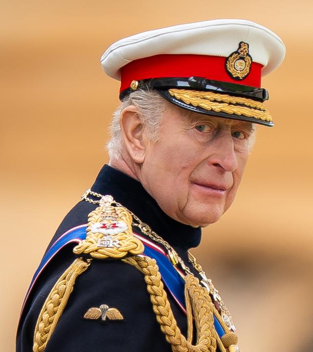 König Charles in Windsor Castle, Bershire. (Archiv)