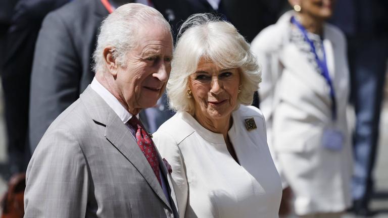 Charles und Camilla in Ravenna