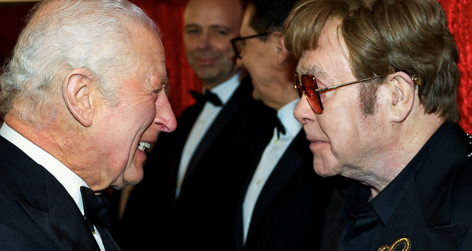 König Charles und Elton John 