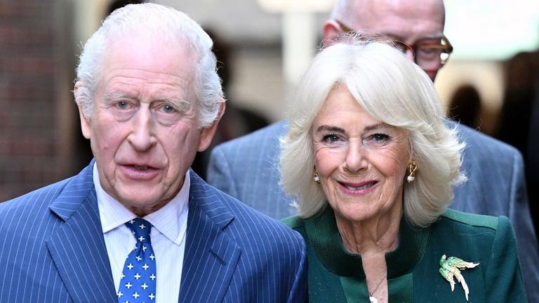 Britisches Königspaar Camilla und Charles