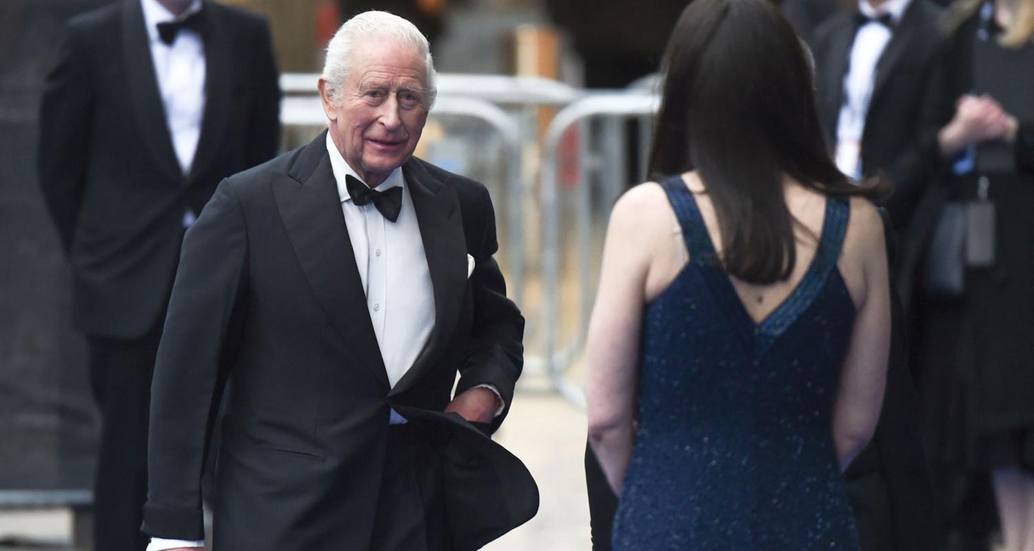 König Charles III. bei der Premiere des Dokumentarfilms "Ocean with David Attenborough"