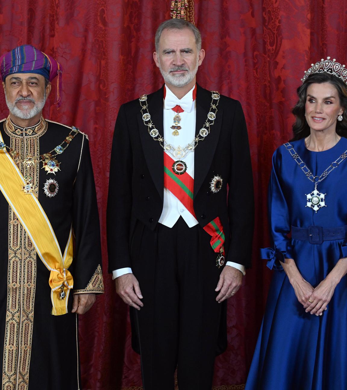 König Felipe VI. empfängt Sultan von Oman
