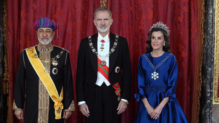 König Felipe VI. empfängt Sultan von Oman