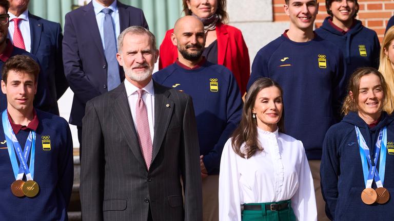 König Felipe empfängt Olympiateilnehmer