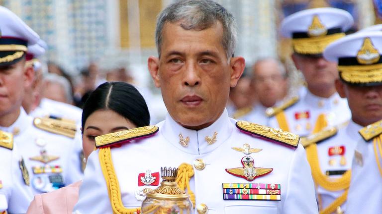 Archiv: Der thailändische König Maha Vajiralongkorn, aufgenommen am 29.05.2018
