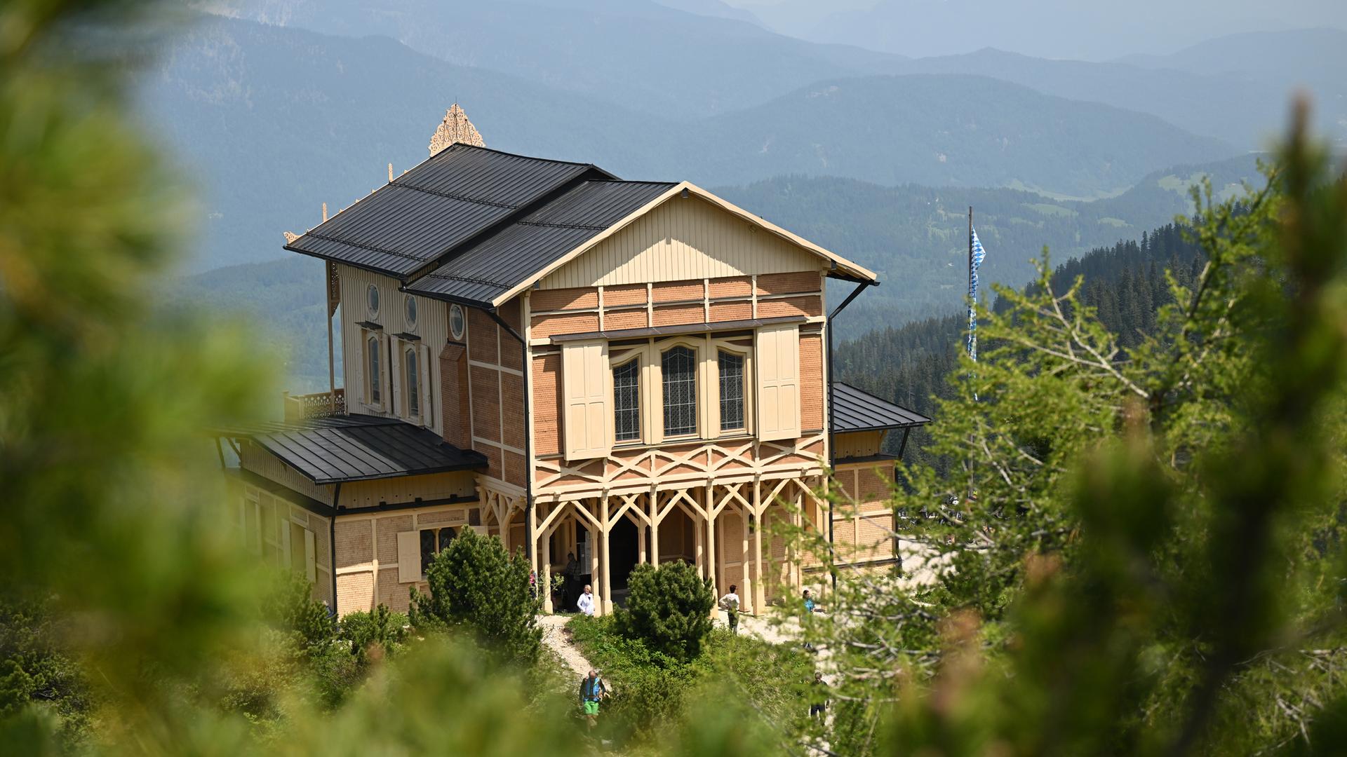 Bayern, Garmisch-Partenkirchen: Das Königshaus am Schachen.