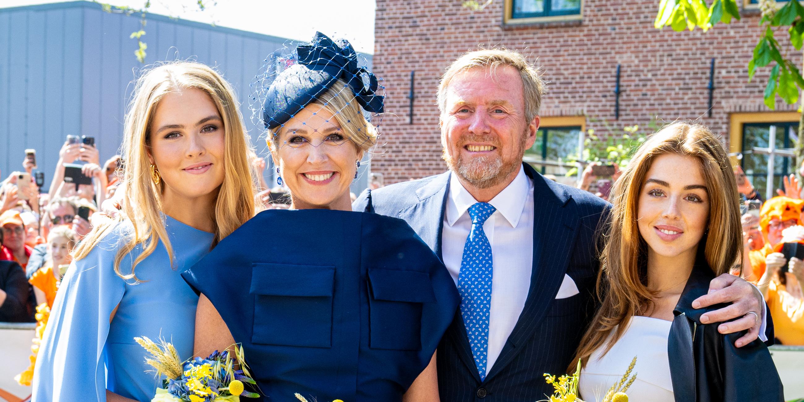 Die niederländische Königsfamilie beim Königstag in Doetinchem