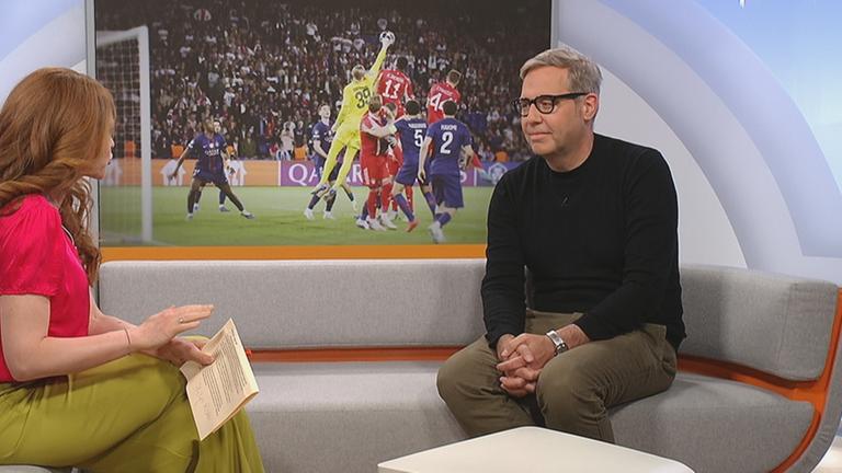 Philipp Köster im ZDF-Mittagsmagazin im Gespräch mit Mirjam Meinhardt