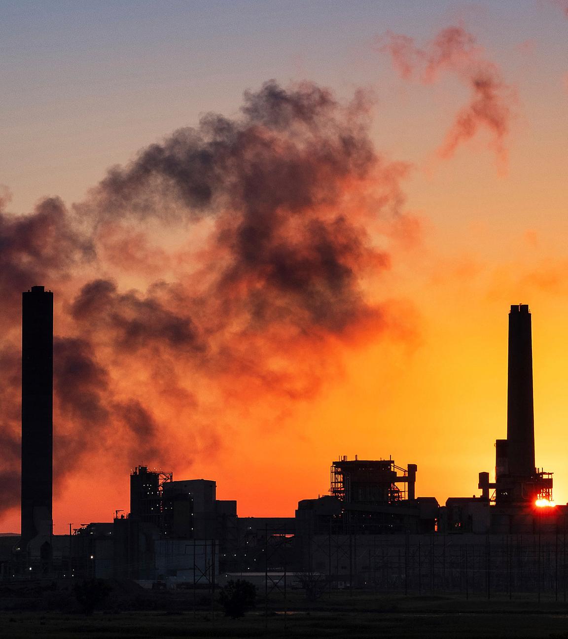 Dave Johnson-Kohlekraftwerk in Glenrock (USA)