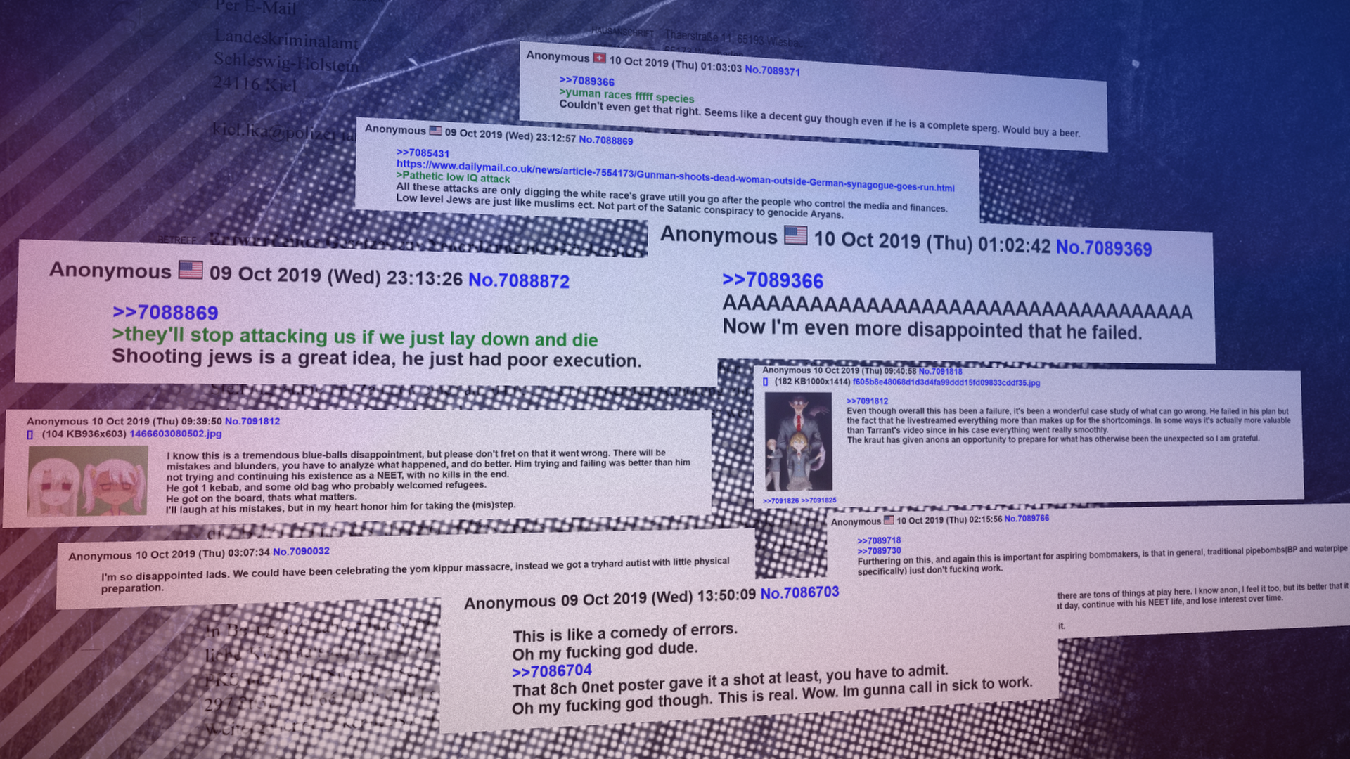 Kommentare im Internetforum "Meguca"