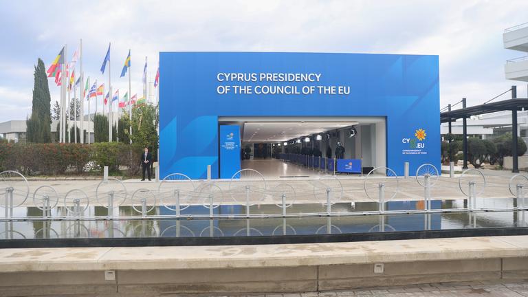 Archiv: Außenansicht des Filoxenia-Konferenzzentrum in Lefkosia, Zypern, am 23. 1. 2026. 