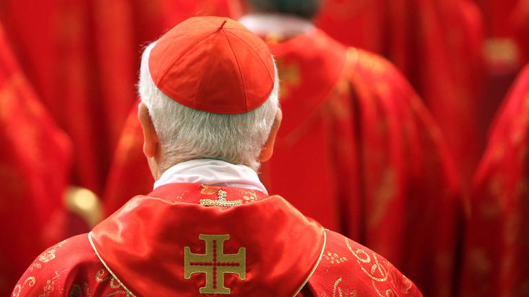 Kardinäle bei Konklave