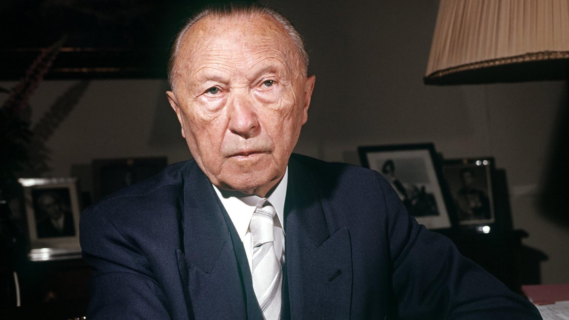 Bundeskanzler Konrad Adenauer 1965