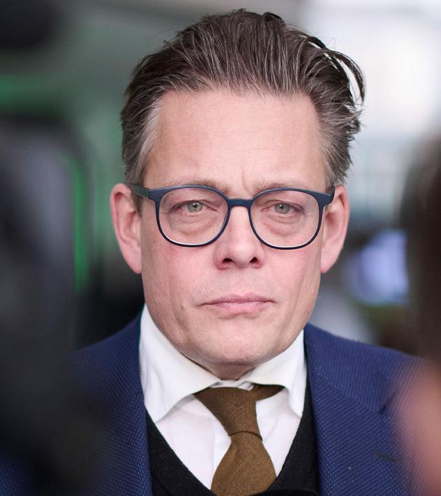 Konstantin von Notz (Bündnis 90/Die Grünen) spricht mit Vertretern der Presse in Berlin. (Archiv)