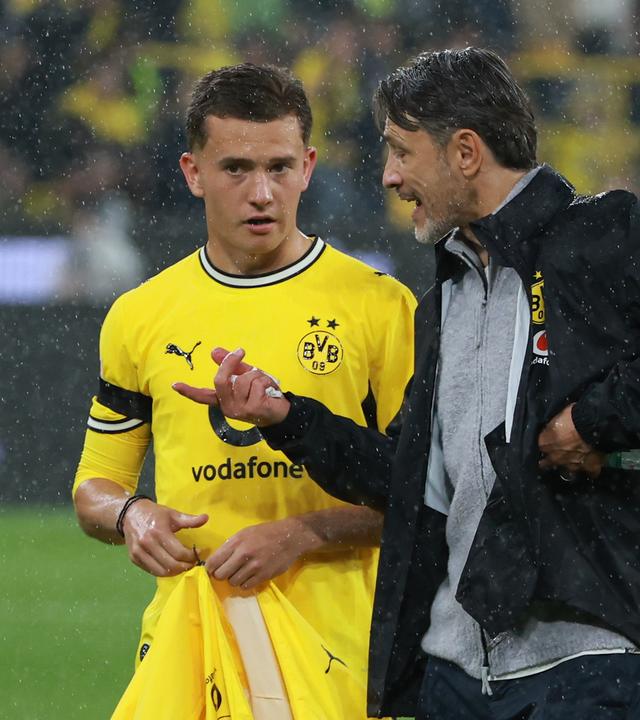Konstantinos Karetsas (l.) und Niko Kovac