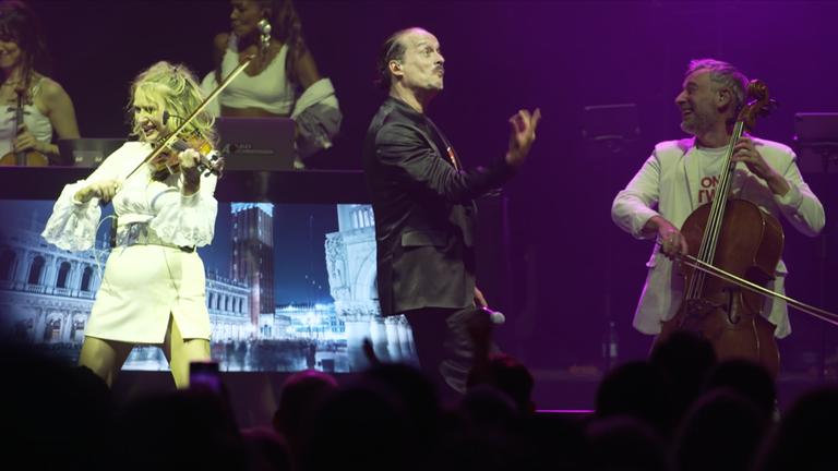 Alex Christensen im Bergwerk Merkers