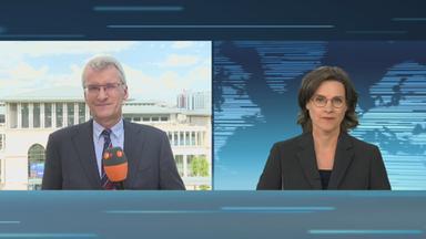 Elmar Theveßen und Kay-Sölve Richter