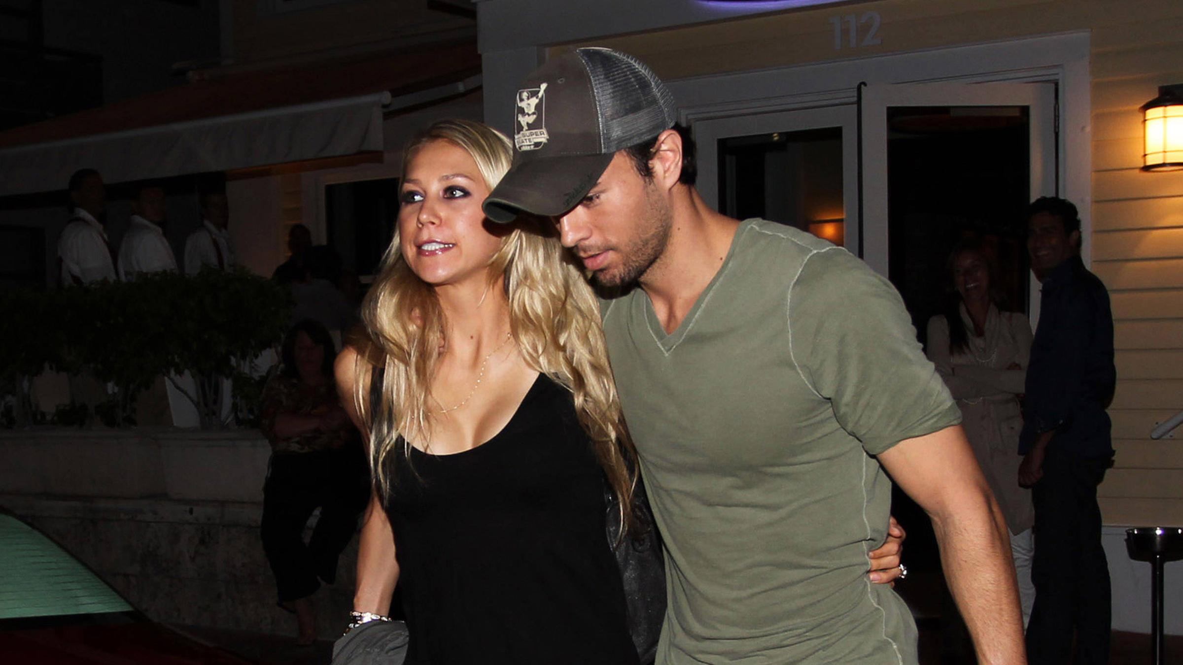Anna Kournikova und Enrique Iglesias genießen einen Samstagabend zu zweit in South Beach. (Archiv)