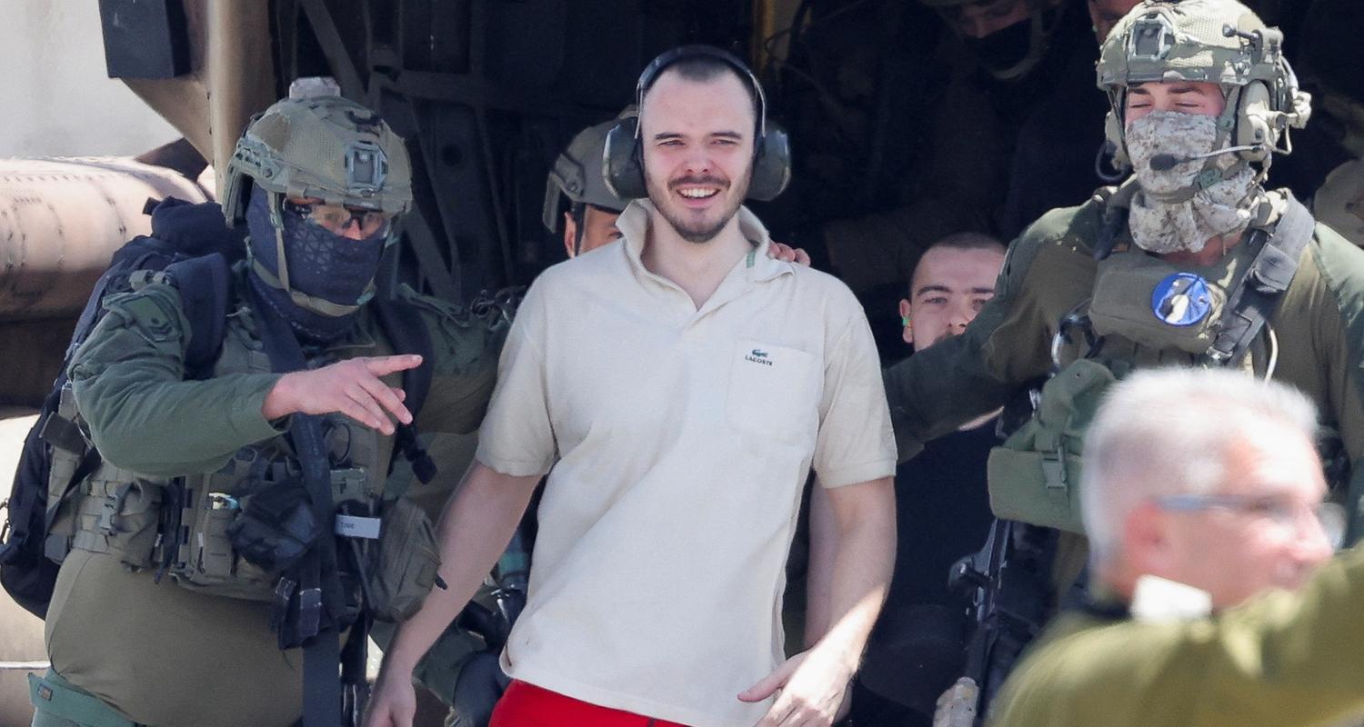 Andrey Kozlov, aus Gaza befreite Geisel