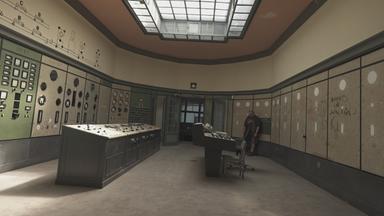 Schaltraum im Kraftwerk Plessa