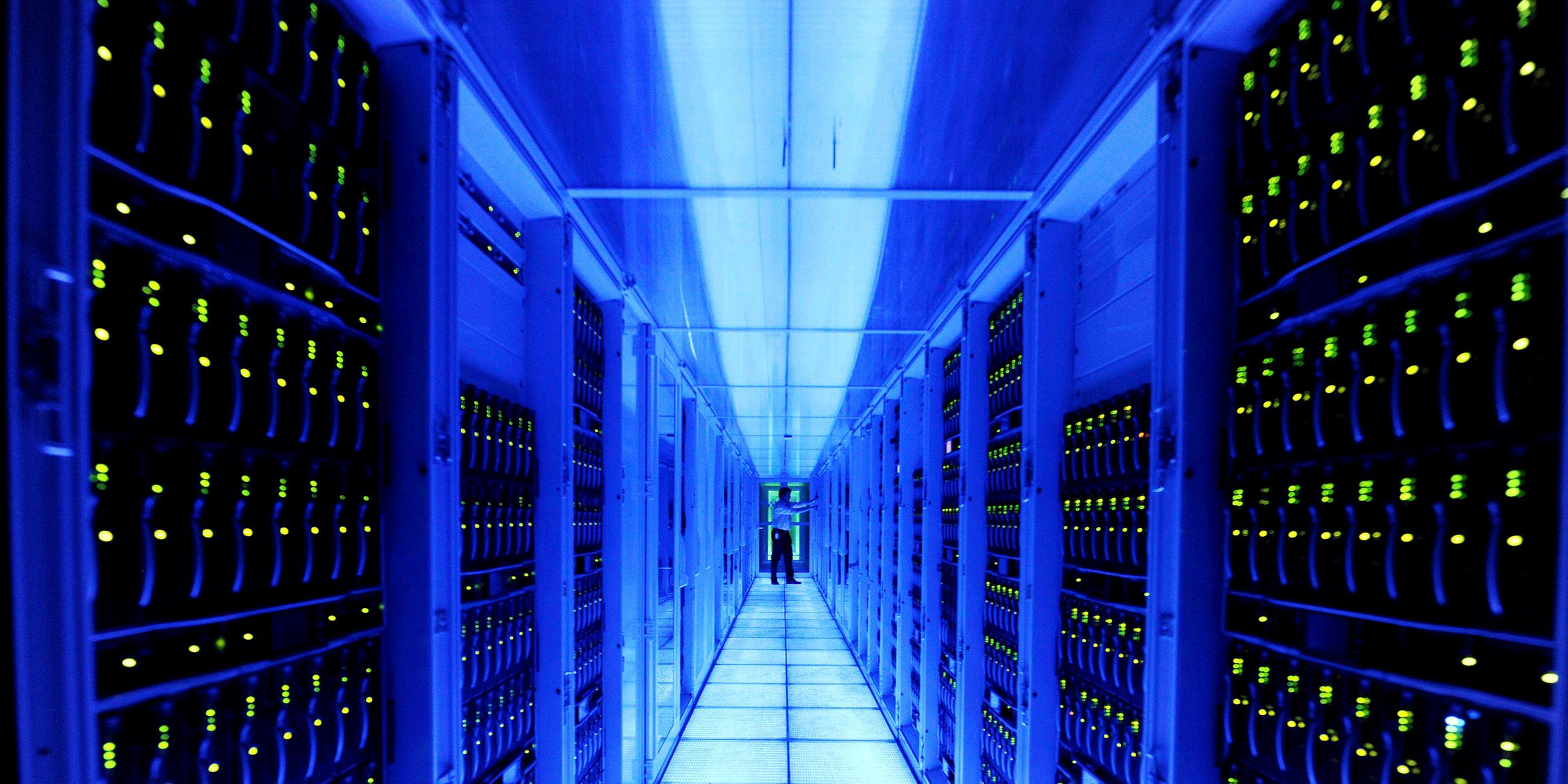 Serverraum einer Firma