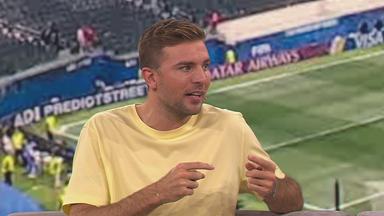 Christoph Kramer im ZDF-WM-Studio