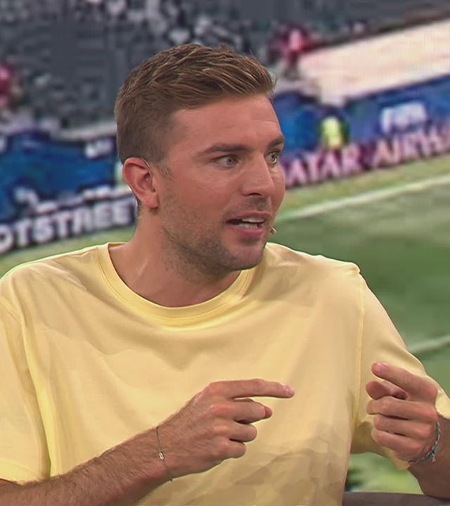 Christoph Kramer im ZDF-WM-Studio