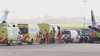 Krankenwagen am Flughafen