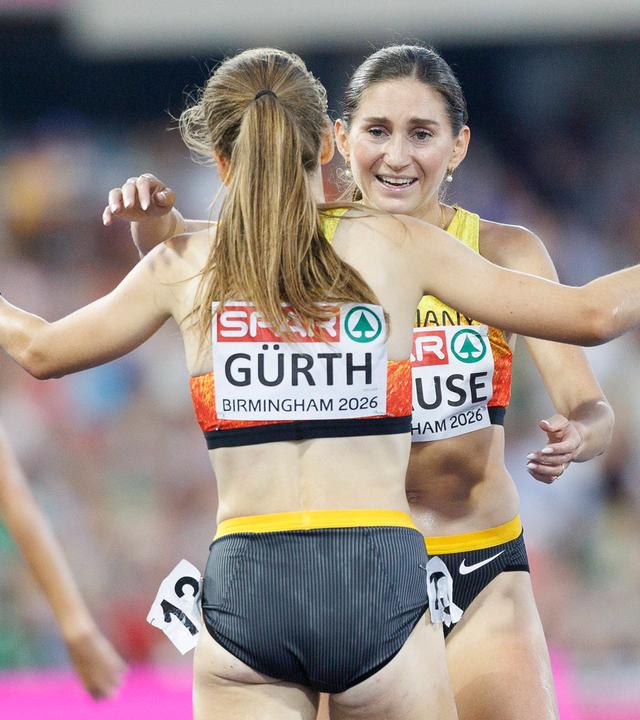 Gesa Krause und Olivia Gürth am 13.08.26