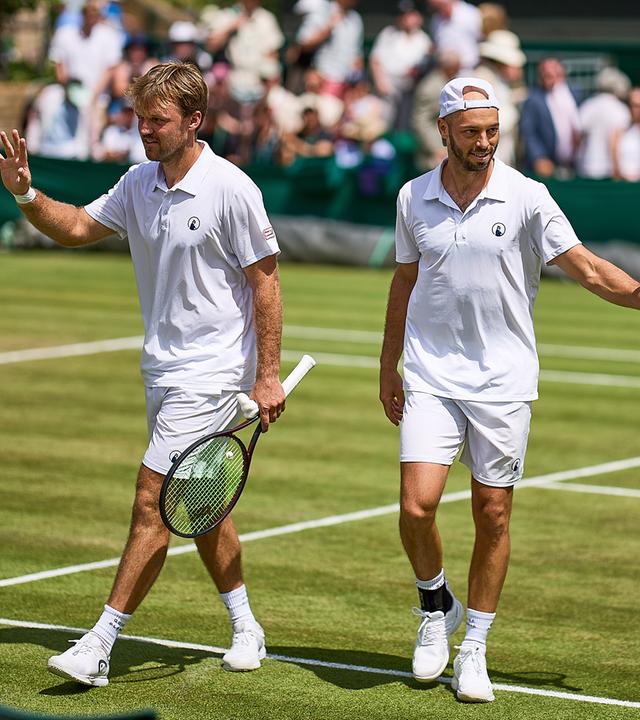 Kevin Krawietz und Tim Puetz stehen im Halbfinale von Wimbledon
