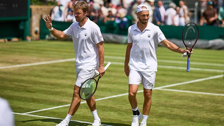 Kevin Krawietz und Tim Puetz stehen im Halbfinale von Wimbledon