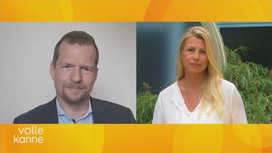 Prof. Niels Halama mit Nadine Krüger im Bild