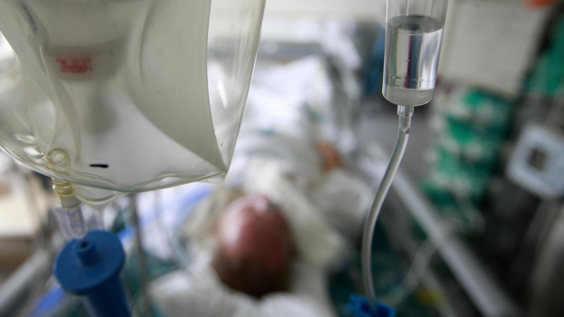 Patient auf Intensivstation