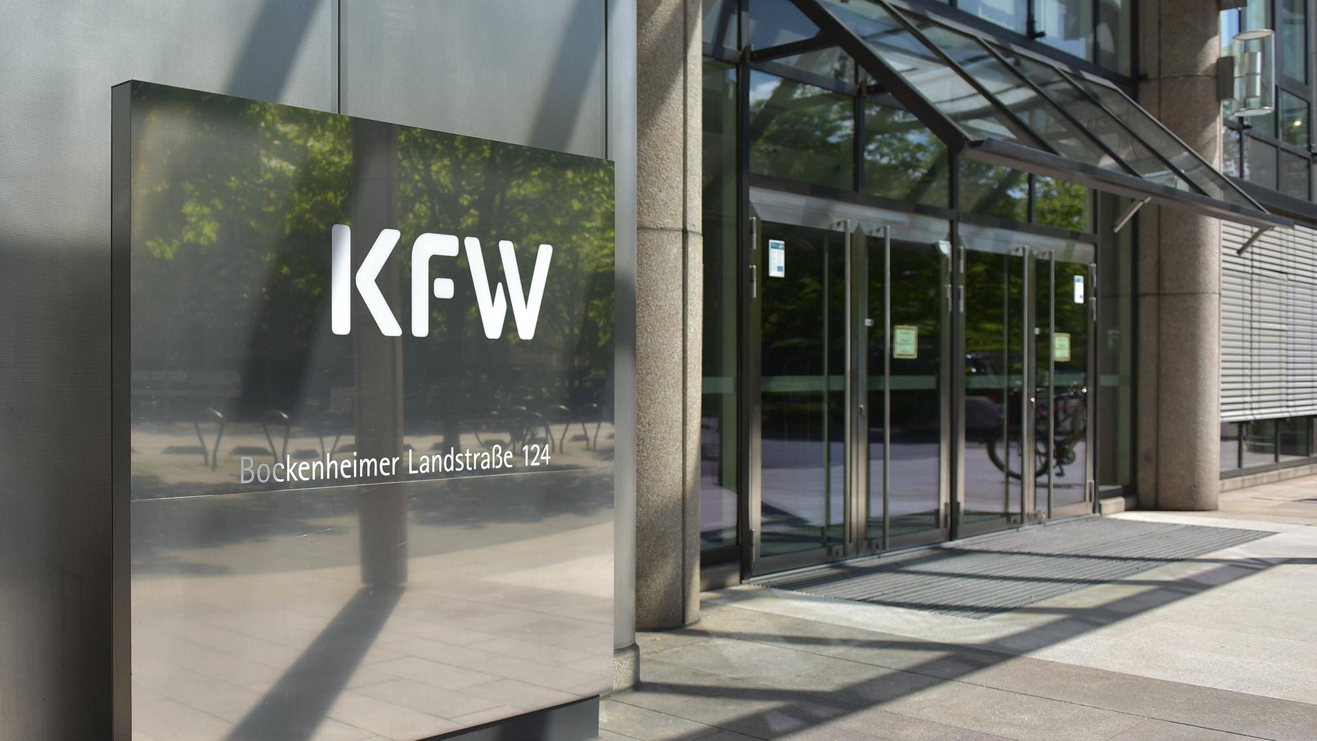 Eingang der Kreditanstalt für Wiederaufbau