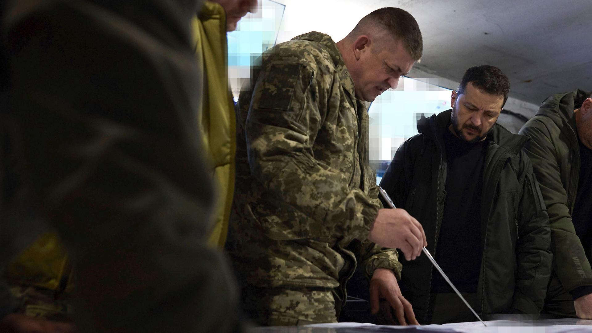 Olexander Luzenko und Wolodymyr Selenskyj, aufgenommen am 18.11.2024